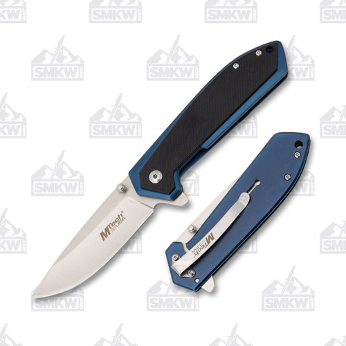 MTech USA Blue Folding Knife MCMT1068BL
