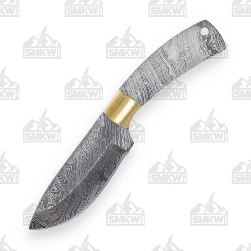 Damascus Skinner Blade Blank BL146D