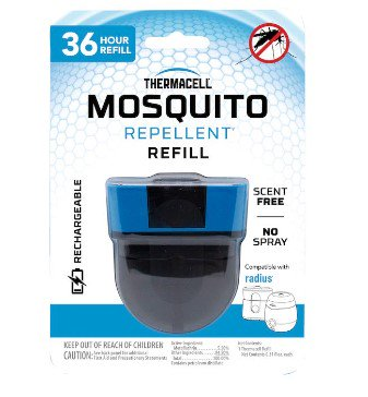 Thermacell Radius Zone Mosquito Repellent Refill - 36 Hour Rechargeable