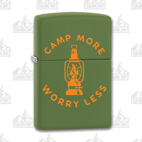 Zippo Green Matte Camp More Lighter