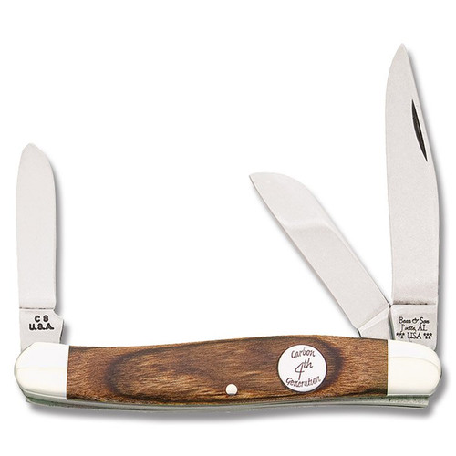 Bear & Son Heritage Walnut Large Stockman Folding Knife