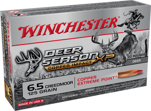 Winchester Copper Impact 6.5 Creedmoor Extreme Point 125gr Lead-Free 20Rd