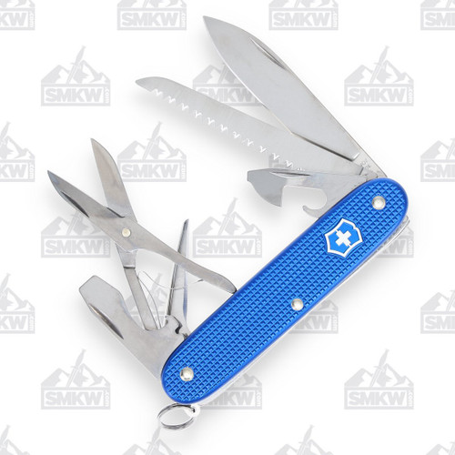 Victorinox Farmer X Swiss Army Knife Alox SMKW Exclusive Blue