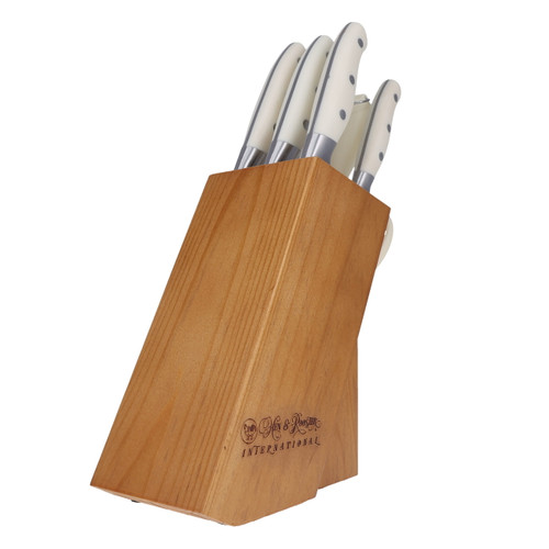 Hen & Rooster International 7pc Kitchen Set with Block HRI0622