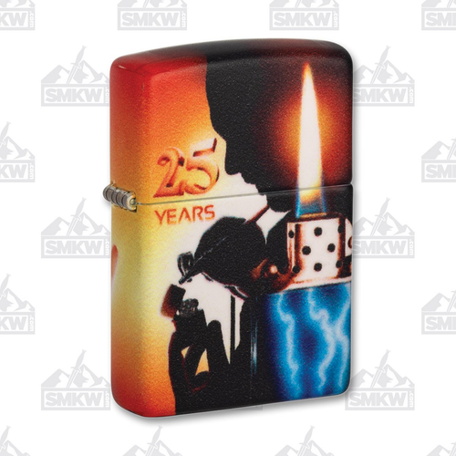 Zippo 540 Matte Mazzi 25 Years Lighter