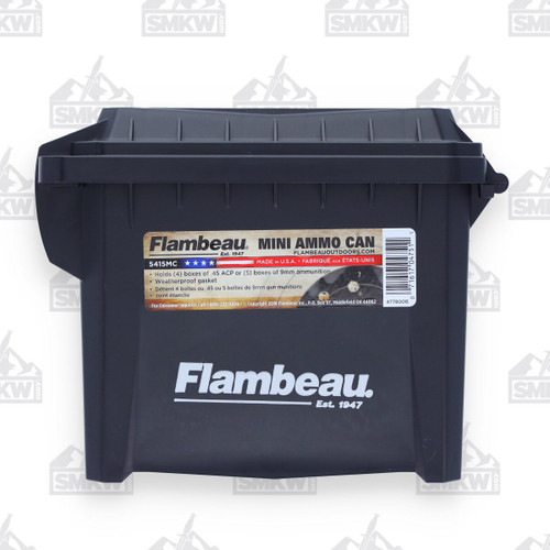 Flambeau Black Mini Ammo Can