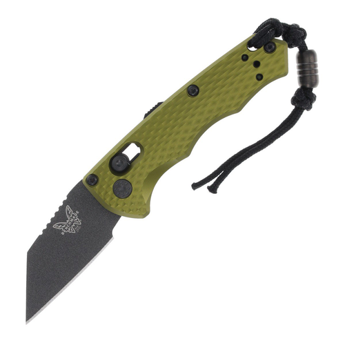 Benchmade Partial Auto Immunity Woodland Green Knife