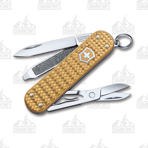 Victorinox Classic SD Swiss Army Knife Precious Alox Gold