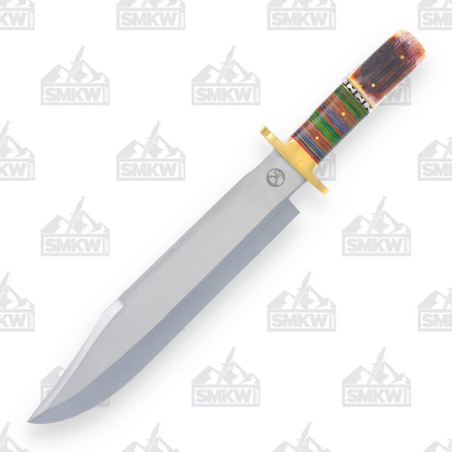 Frost Whitetail Clip Point Bowie Knife