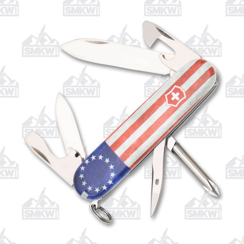 Victorinox Tinker Swiss Army Knife Betsy Ross Flag SMKW Special Deisgn