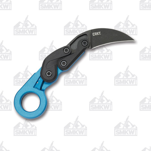 CRKT Provoke Blue Folding Knife Kinematic 2.47in Hawkbill Blade