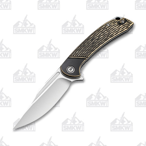 CIVIVI Dogma Folding Knife Black & Brass