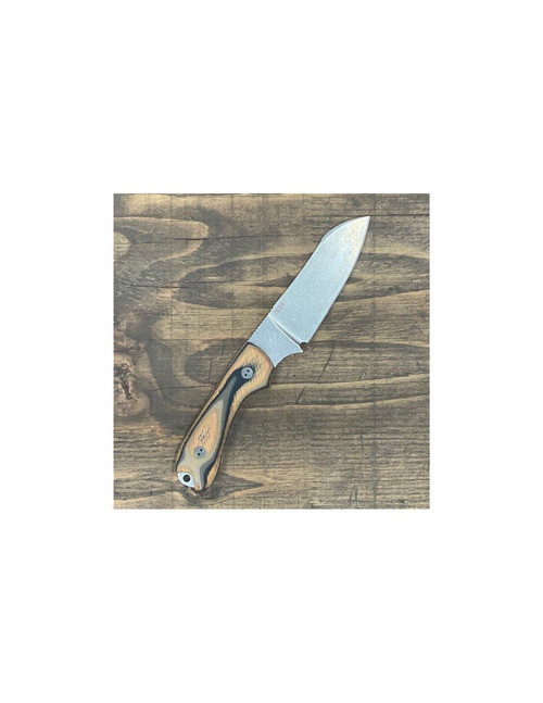 Bradford Knives Guardian 3D G-Wood M390 Sheepsfoot Fixed Blade