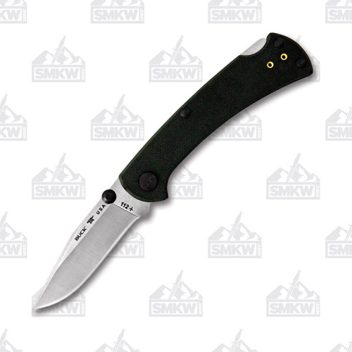 Buck 112 Ranger Folding Knife Slim Pro TRX Black