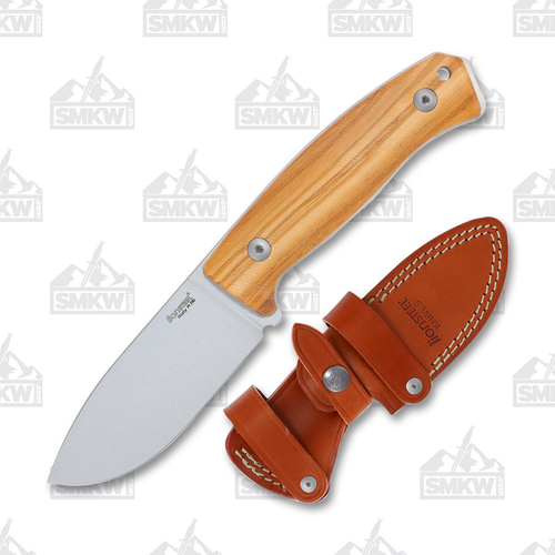 LionSteel M2M Fixed Blade Knife Olive Wood