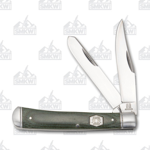 Rough Ryder Classic Micarta Trapper Folding Knife