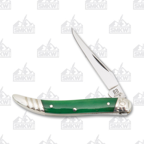 Rough Ryder Green Smooth Bone Baby Toothpick