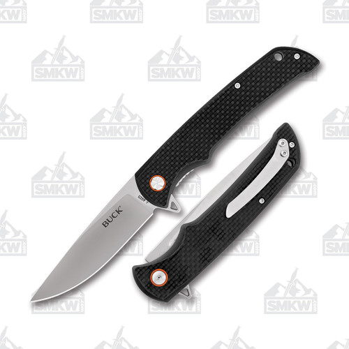 Buck 259 Haxby Folding Knife Carbon Fiber