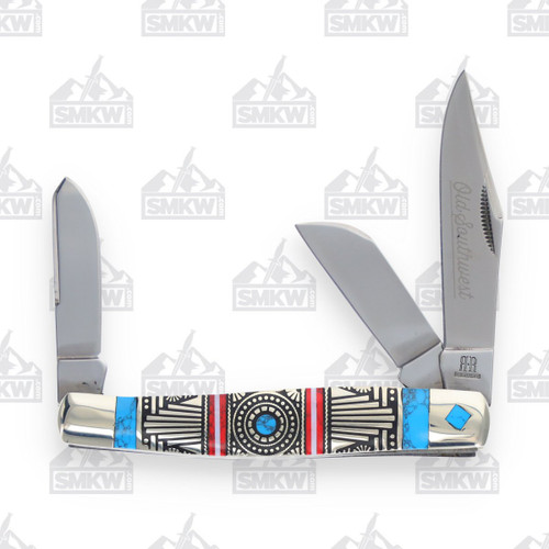 Rough Ryder Old Southwest Stockman Folding Knife