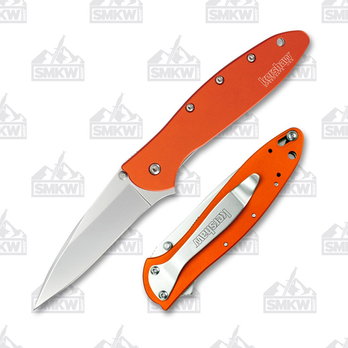 Kershaw Leek Folding Knife Orange