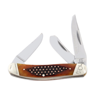 Rough Ryder Tobacco Road Three Blade Sowbelly Folding Knife