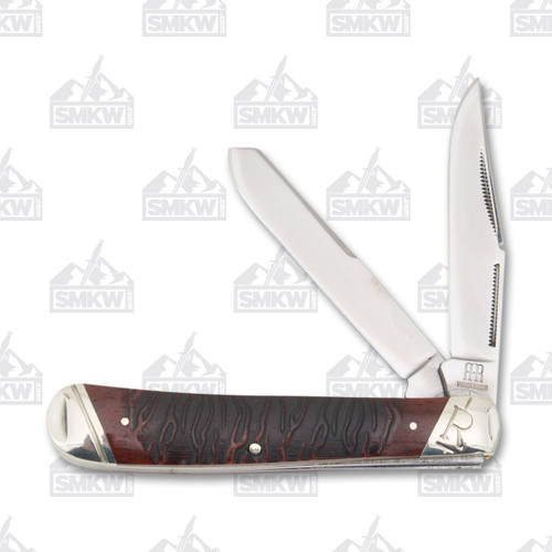 Rough Ryder Tiger Stripe Trapper Folding Knife