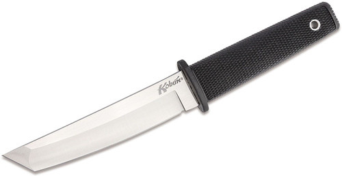 Cold Steel Kobun Fixed Blade Knife 5.5in Plain Satin Tanto Blade