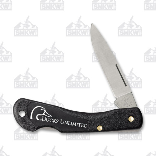 Case Ducks Unlimited Black Synthetic Blackhorn Folding Knife