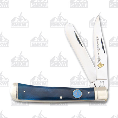 Rough Ryder Masonic Trapper Folding Knife