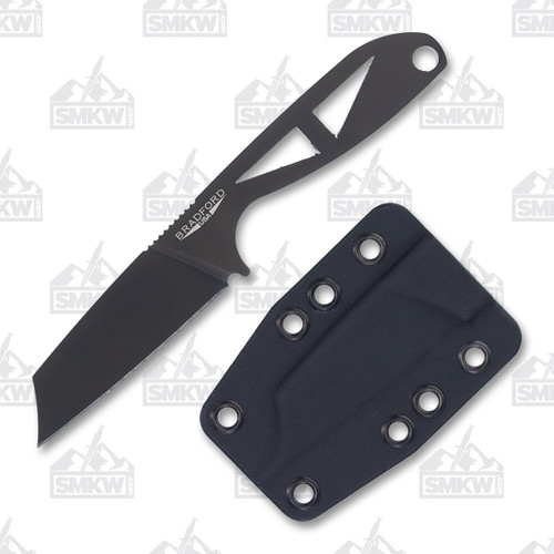 Bradford Elmax G-Cleaver Neck Knife Black