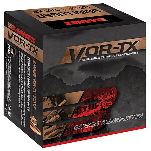 Barnes VOR-TX 357 Magnum Ammunition 20 Rounds Copper Centerfire 140 Grain Barnes VOR-TX XPB 