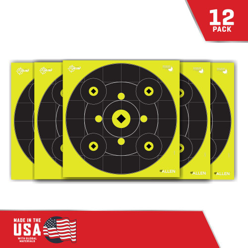 Allen Splash Bullseye Gallery/Grid Target 12"