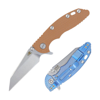 Hinderer XM-18 3.0" Wharncliffe SW Blue/Coy G-10