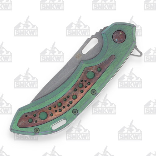 Olamic Wayfarer 247 Folding Knife T354-T Kinetic Rainforest