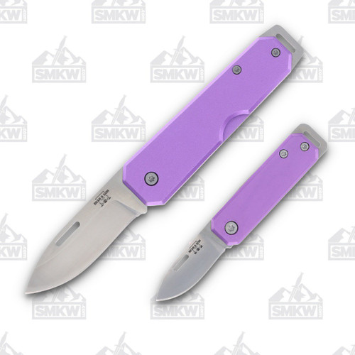 Bear & Son Slipjoint Folding Knife Combo Purple