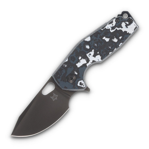 Fox Knives Suru Folding Knife (Vanax  White Storm FatCarbon  SMKW Exclusive)