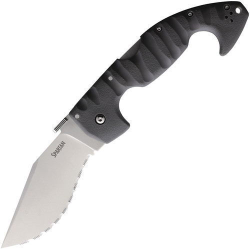 Cold Steel Spartan Folding Knife Serrated Gray