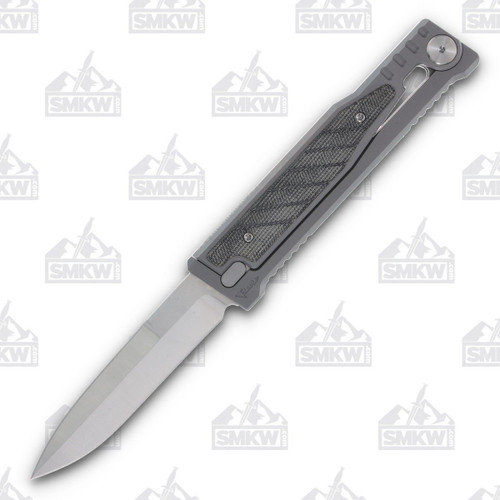 Reate Exo Satin Dagger Black Micarta Titanium