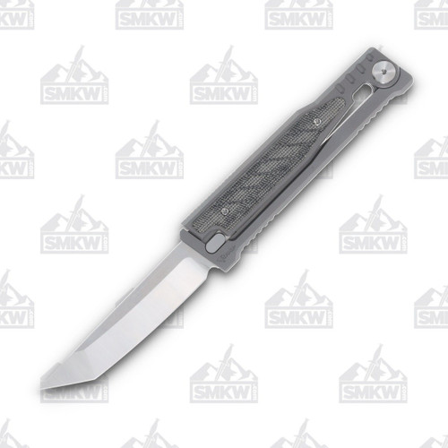 Reate Exo Satin Tanto Black Micarta Titanium