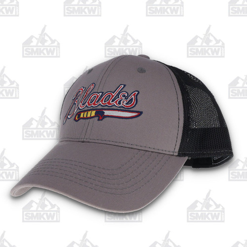 Blades Hat Logo Dark Grey/Black