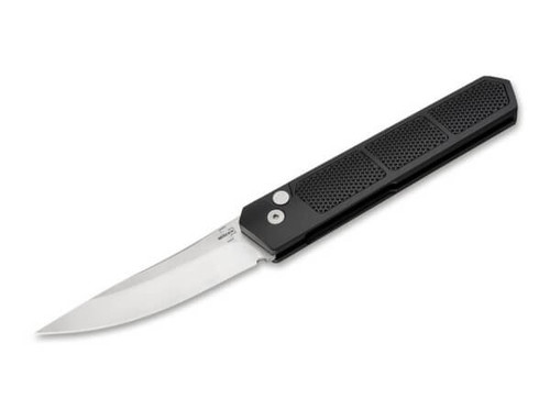 Boker Plus Kwaiken Grip Satin Automatic Black Aluminum Knife