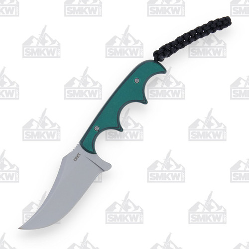 CRKT Minimalist Persian Fixed Blade Green Micarta 2.75in Bead Blast Knife