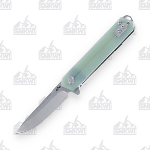 B'yond EDC Linear Folding Knife Clear G-10