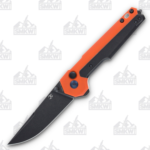 Kansept Knives EDC Tac Orange G-10 Titanium