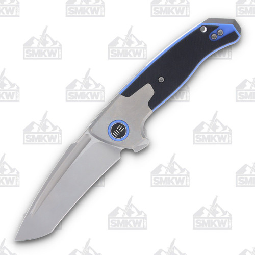 We Knife Co Press Check Grey Titanium