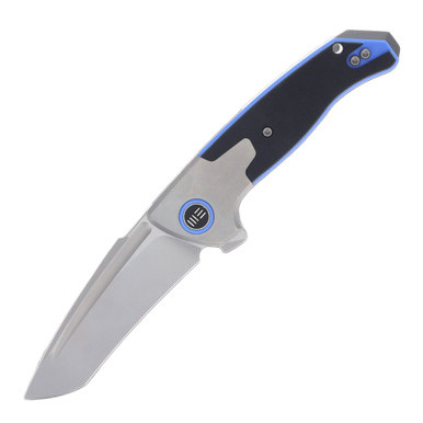We Knife Co Press Check Grey Titanium