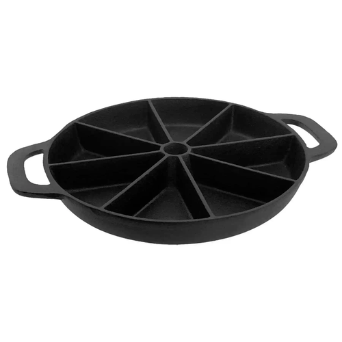 Old Mountain Seasoned Cast Iron Cornbread Skillet