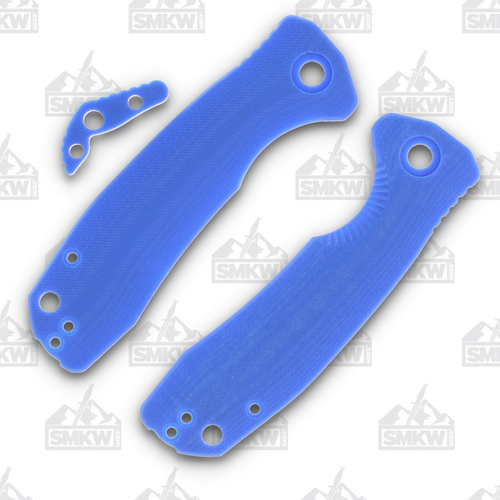 Honey Badger Medium G-10 Blue Handle Set