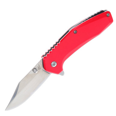 Steel Warrior Assisted Clip Point Linerlock Red FRSW887R