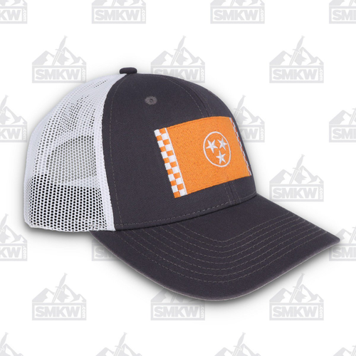 Tri Star Tennessee Star Hat Dark Gray White Mens One Size